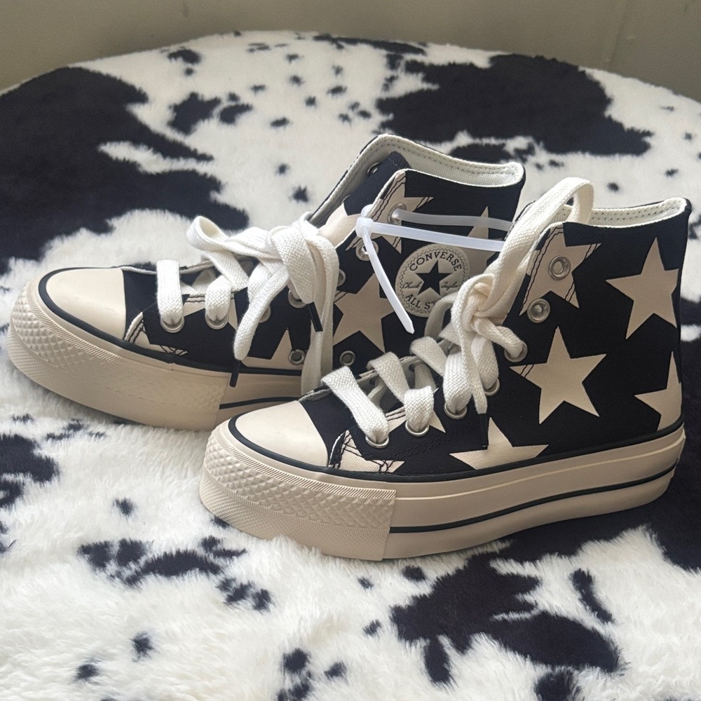 Converse Wmns Chuck Taylor All Star Lift Platform High 'Large Stars'